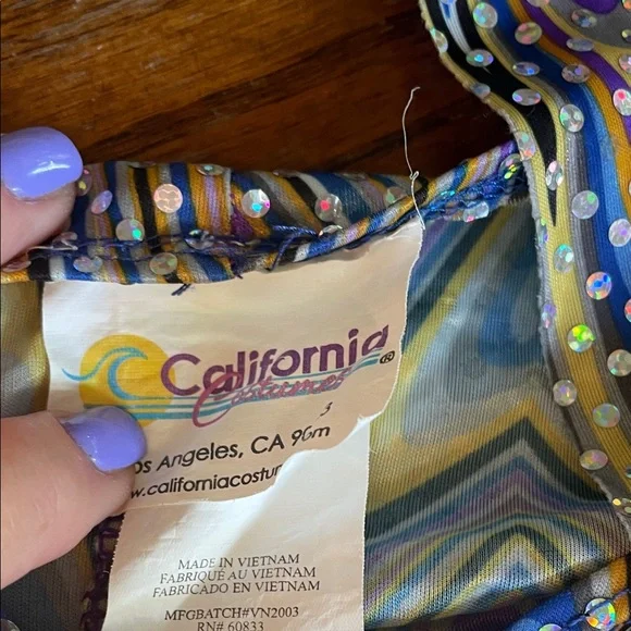 Halloween Go Go/ 60’s Dress M - Picture 7 of 9